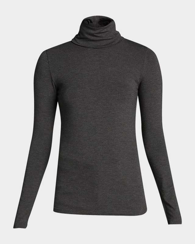 Viscose Jersey Turtleneck